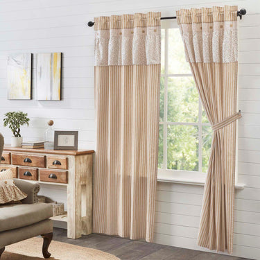 Camilia Ruffled Panel Set of 2 84x40 VHC Brands - The Fox Decor